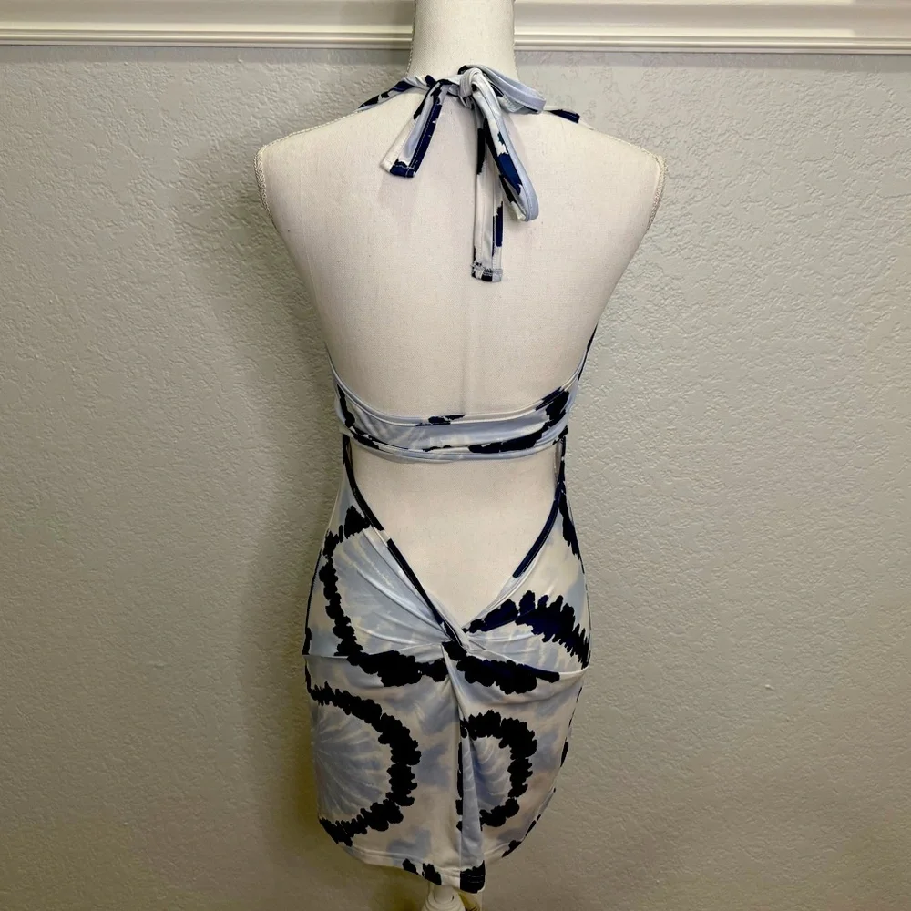 SHEIN Halter Mini Dress Medium - Picture 3 of 9